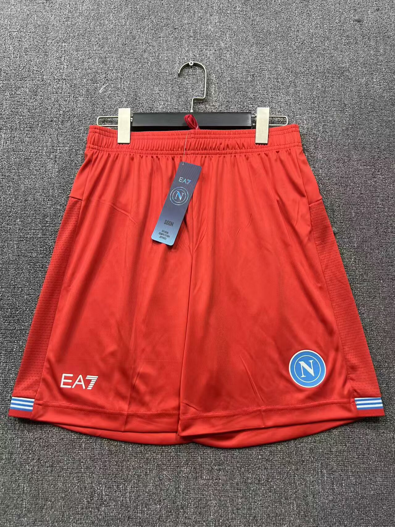 AAA Quality Napoli 26/27 Third Red Soccer Shorts